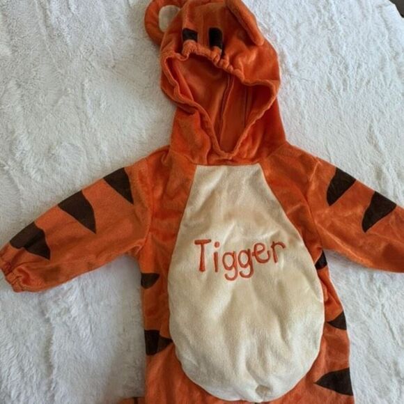 Disney Winnie The Pooh Tigger Costume Size 9-12 Months - Picture 6 of 7